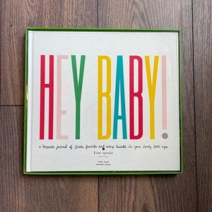 Kate Spade Hey Baby! First Year Memory Book